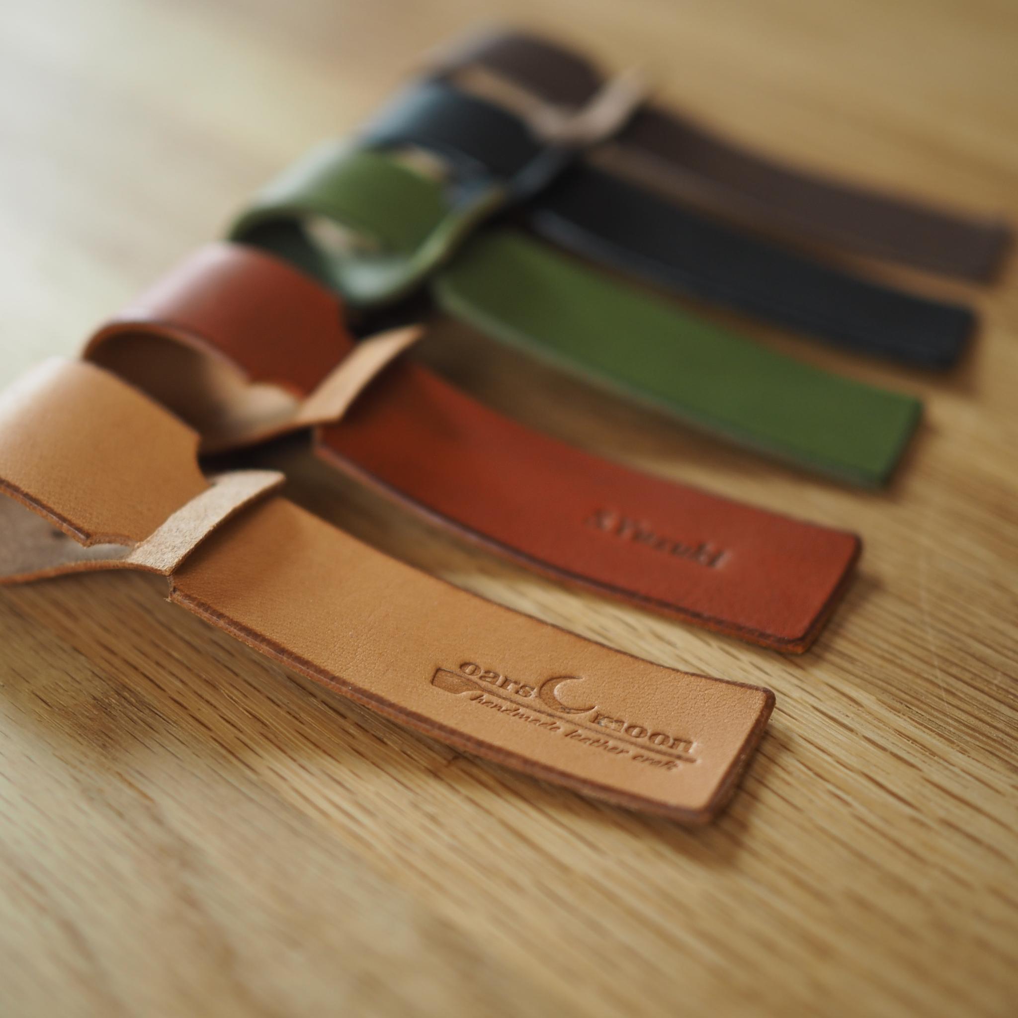 本革ラゲッジタグ - 旅のお供に、個性を添えて